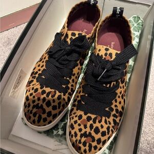Kate Spade Abbie Leopard Print Sneakers